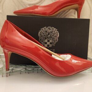 Vince Camuto " Kehlia" Salsa Soft Patent Heels. NIB. Size 10